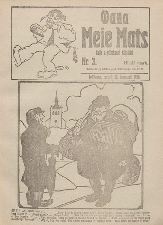 Vana Meie Mats : nalja- ja pilkekunsti nädalkiri ; 3 1920-01-16