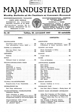 Majandusteated ; 48 1937-11-30