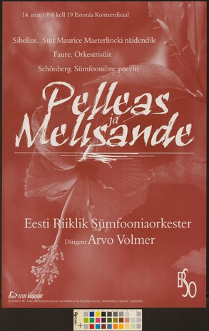 Pelleas ja Melisande : Eesti Riiklik Sümfooniaorkester 