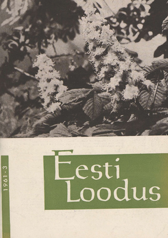 Eesti Loodus ; 3 1961-05/06