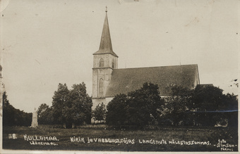 Kullamaa Läänemaal : kirik ja Vabadusesõjas langenute mälestussammas