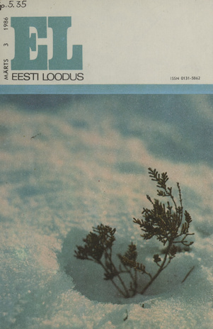 Eesti Loodus ; 3 1986-03