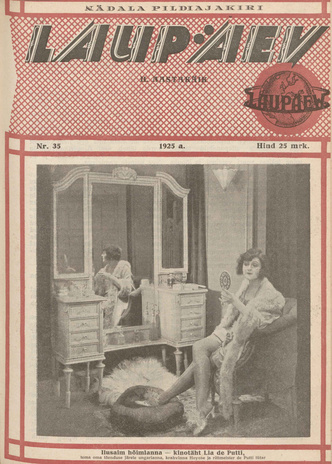Laupäev : nädala pildileht ; 35 1925