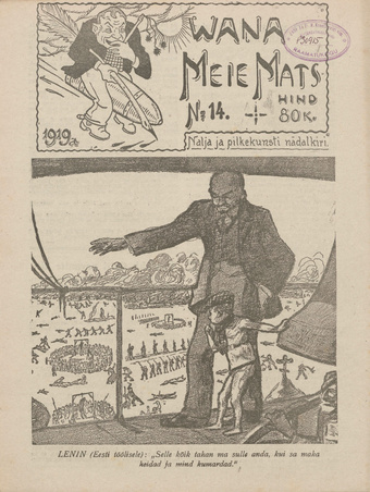 Vana Meie Mats : nalja- ja pilkekunsti nädalkiri ; 14 1919-03-25
