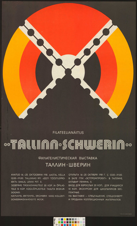 Filateelianäitus Tallinn Schwerin 