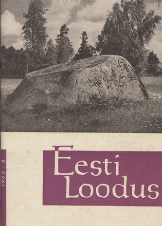 Eesti Loodus ; 5 1962-09/10 