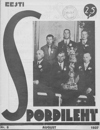 Eesti Spordileht ; 8 1937-08-20