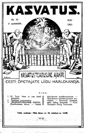 Kasvatus ; 10 1921-05