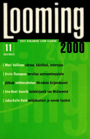 Looming ; 11 2000-11