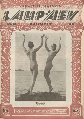 Laupäev : nädala pildileht ; 43 1925
