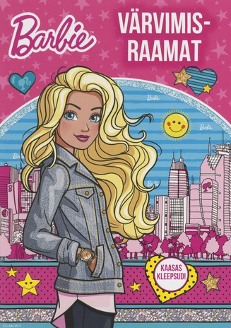 Barbie : värvimisraamat : kaasa kleepsud!