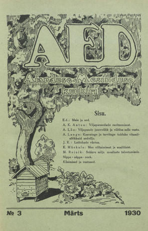 Aed : aianduse ajakiri ; 3 1930-03