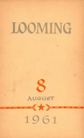 Looming ; 8 1961-08