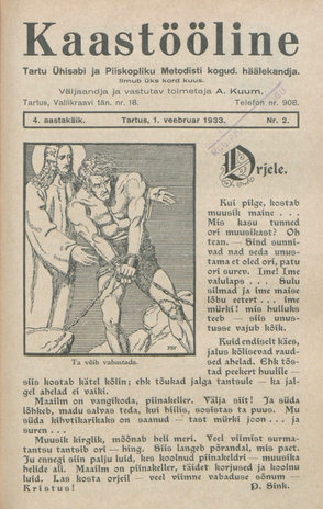 Kaastööline : Tartu Ühisabi Informatsioonileht ; 2 1933-02-01
