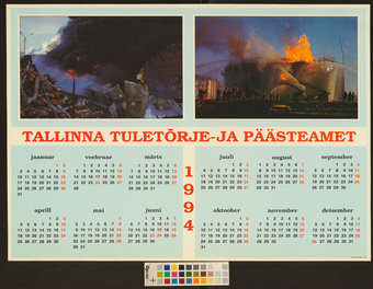 Tallinna Tuletõrje- ja Päästeamet : 1994 