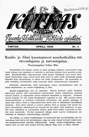 Kotkas ; 4 1939-04