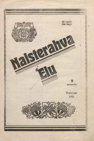 Naisterahva Elu ; 1 1931-02