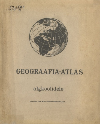 Geograafia-atlas algkoolidele