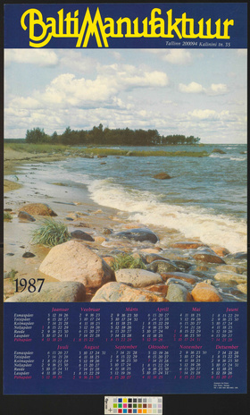 Balti Manufaktuur : 1987