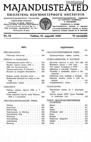 Majandusteated ; 34 1940-08-27