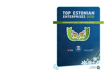 Top Estonian enterprises ; 2010