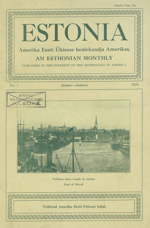 Estonia ; 1 1920-01