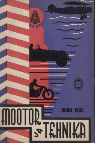 Mootor ja Tehnika : Eesti Moto-Klubi häälekandja ; 8 1935-06-20