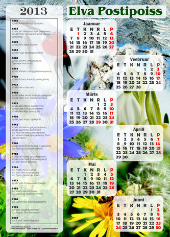 Suureformaadilised kalendrid