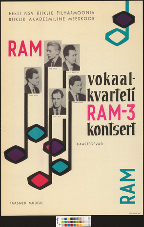 Vokaalkvarteti RAM-3 kontsert
