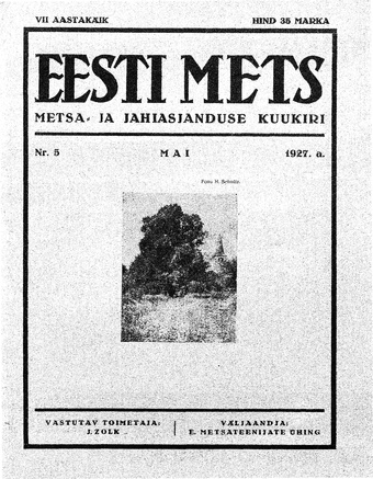 Eesti Mets ; 5 1927