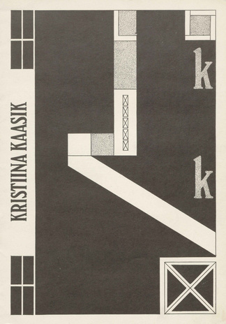 Kristiina Kaasik : näituse kataloog, Tallinn, 1985 