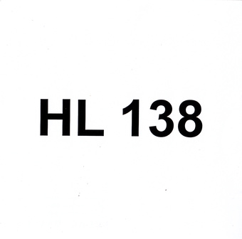 HL 138 : Eesti Muusikafondi heliarhiiv