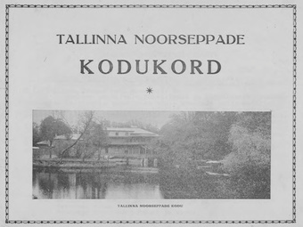 Tallinna Noorseppade kodukord