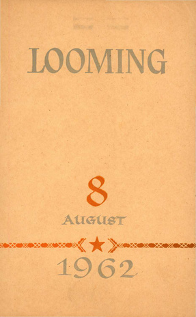 Looming ; 8 1962-08
