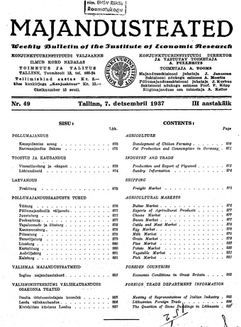 Majandusteated ; 49 1937-12-07