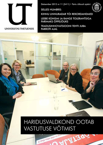 Universitas Tartuensis : UT : Tartu Ülikooli ajakiri ; 11 2012-12