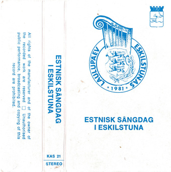Estnisk sångdag i Eskilstuna