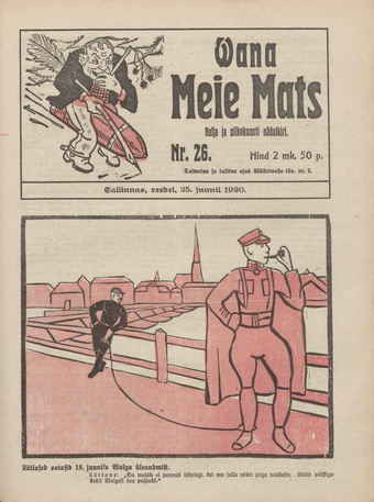 Vana Meie Mats : nalja- ja pilkekunsti nädalkiri ; 26 1920-06-25