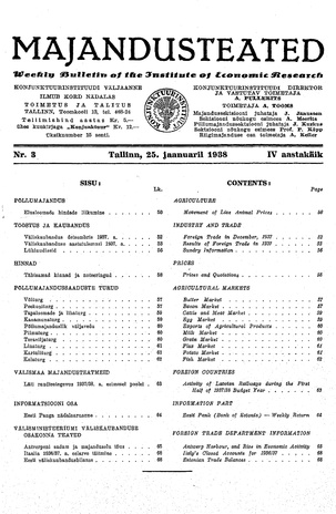 Majandusteated ; 3 1938-01-25