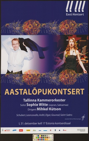 Aastalõpukontsert : Tallinna Kammerorkester, Sophie Witte, Mihkel Kütson 