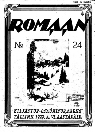 Romaan ; 24 (138) 1927-12