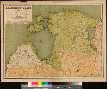 Läänemere maade kaart XIII aastasajal