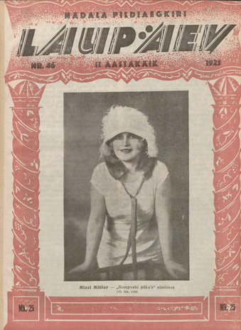 Laupäev : nädala pildileht ; 46 1925