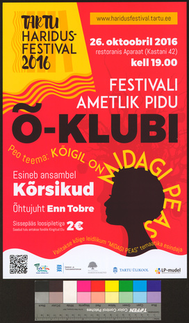 Õ-klubi : festivali ametlik pidu