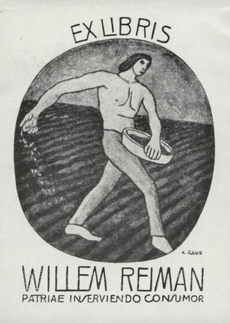 Ex libris Willem Reiman 