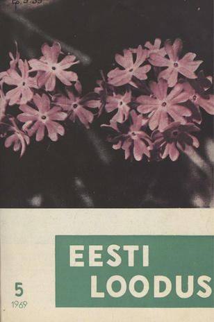 Eesti Loodus ; 5 1969-05