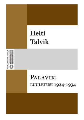 Palavik : luuletusi 1924-1934 