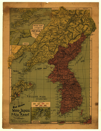 Uus suure Wene-Jaapani sõja kaart