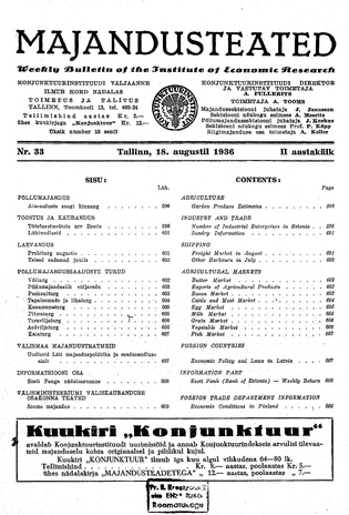 Majandusteated ; 33 1936-08-18