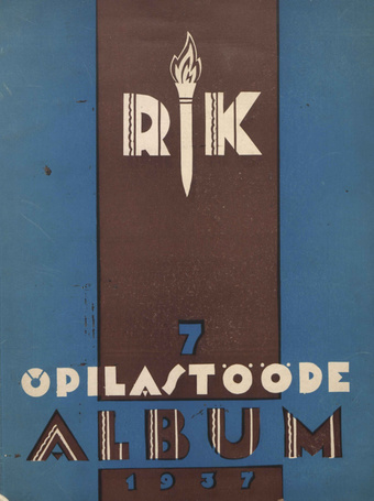 Riigi Kunsttööstuskooli õpilaste album ; VII 1937